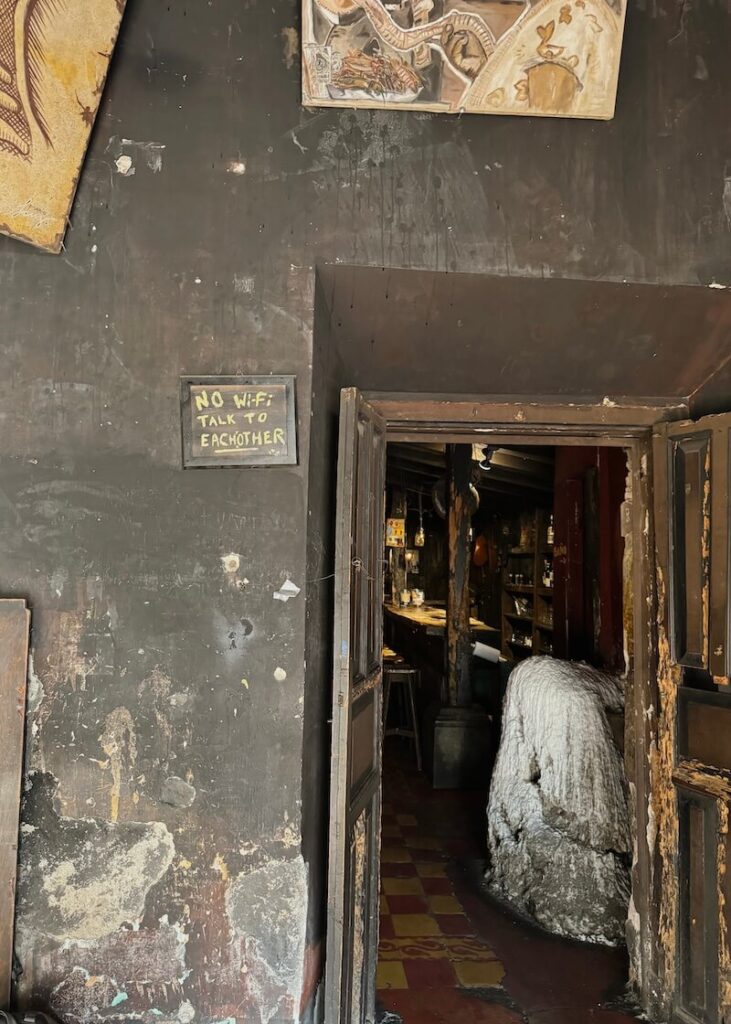 Speakeasy bar in Antigua Guatemala
