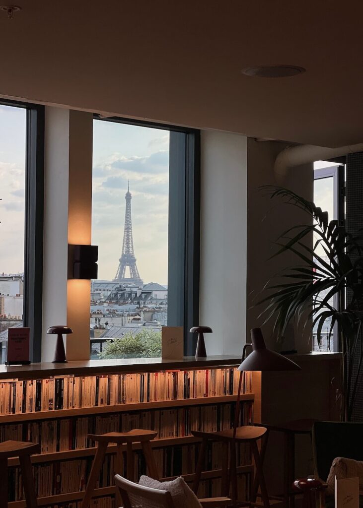 printemps paris view skyline free
