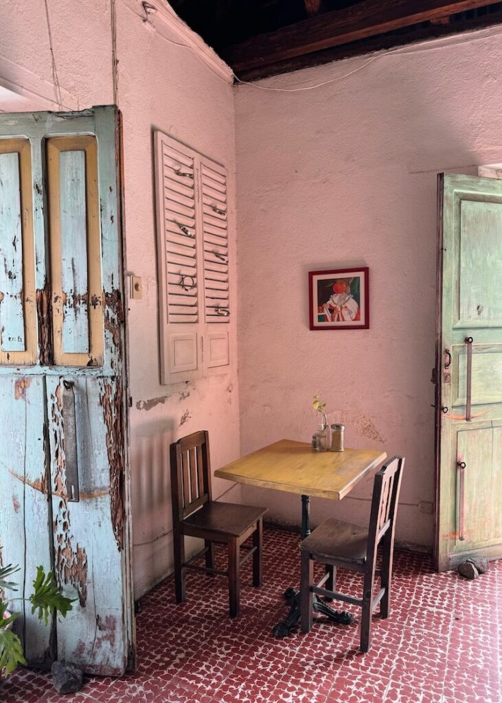 cute Cafe in Antigua Guatemala brunch
