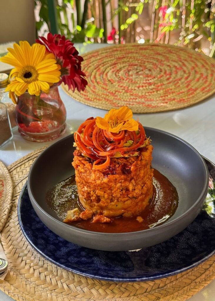 Saberico restaurant in Antigua Guatemala food