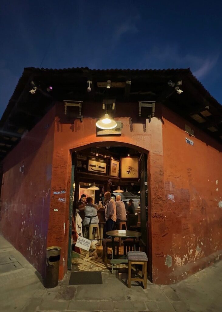 Por Que No restaurant in Antigua Guatemala