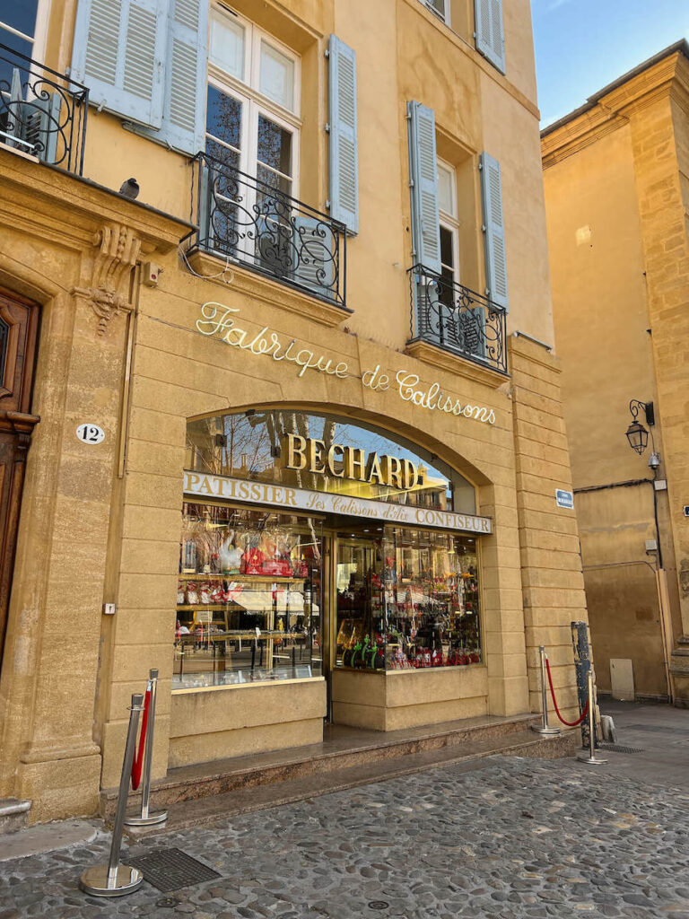 Bechard bakery in Aix en Provence