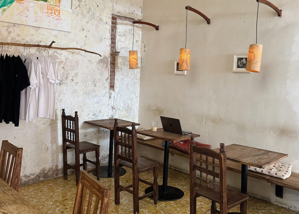 working from cafes in oaxaca city, digital nomad lifestyle