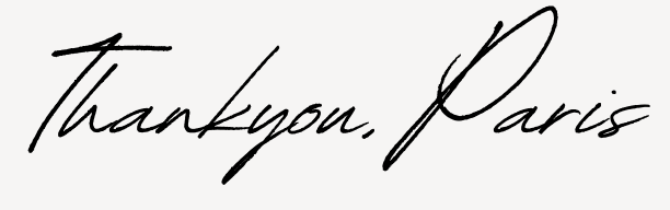 paris signature