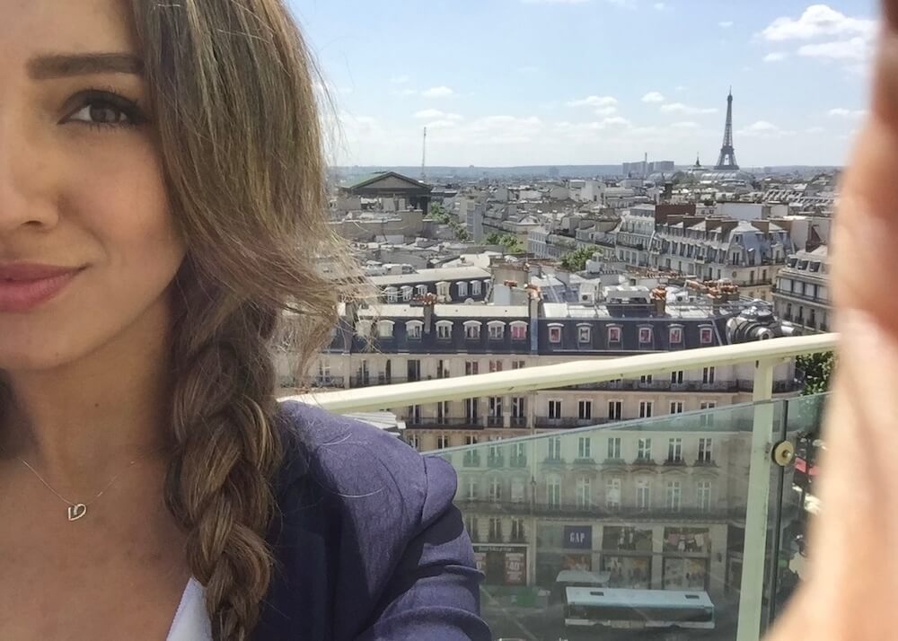 paris eiffel tower view