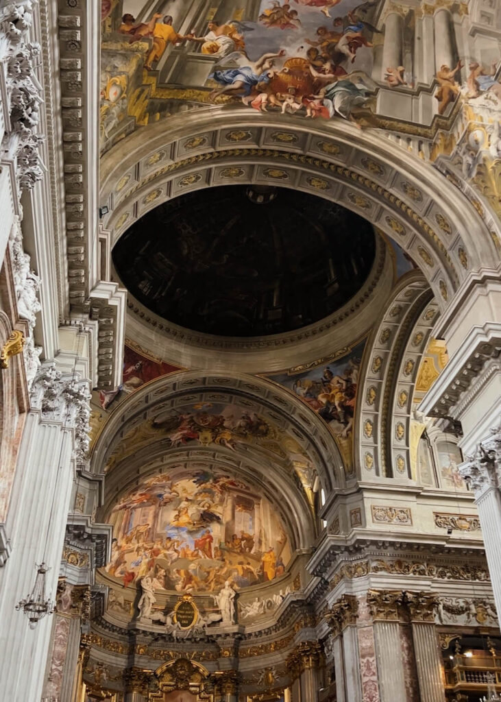 St. Ignatius Church ceiling