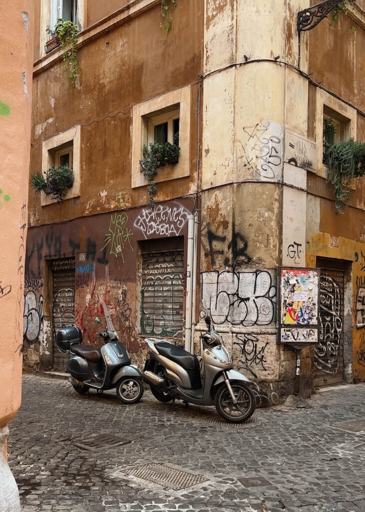 Trastevere rome italy